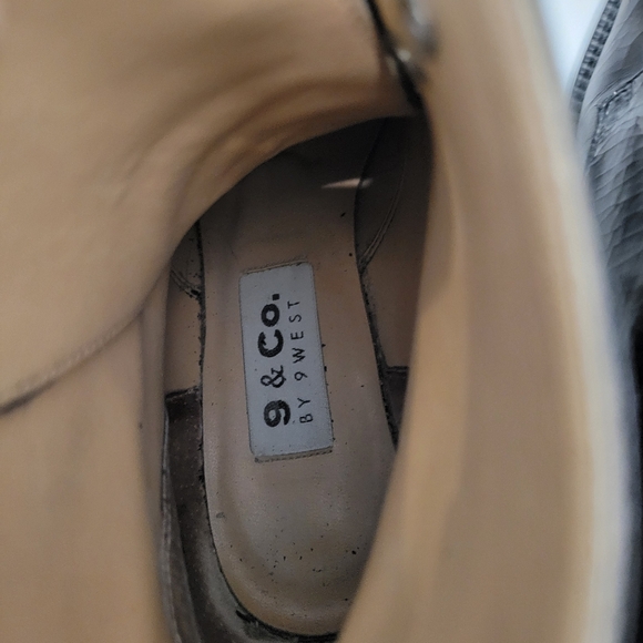 9 West Fritz Leather Boots - Picture 8 of 8